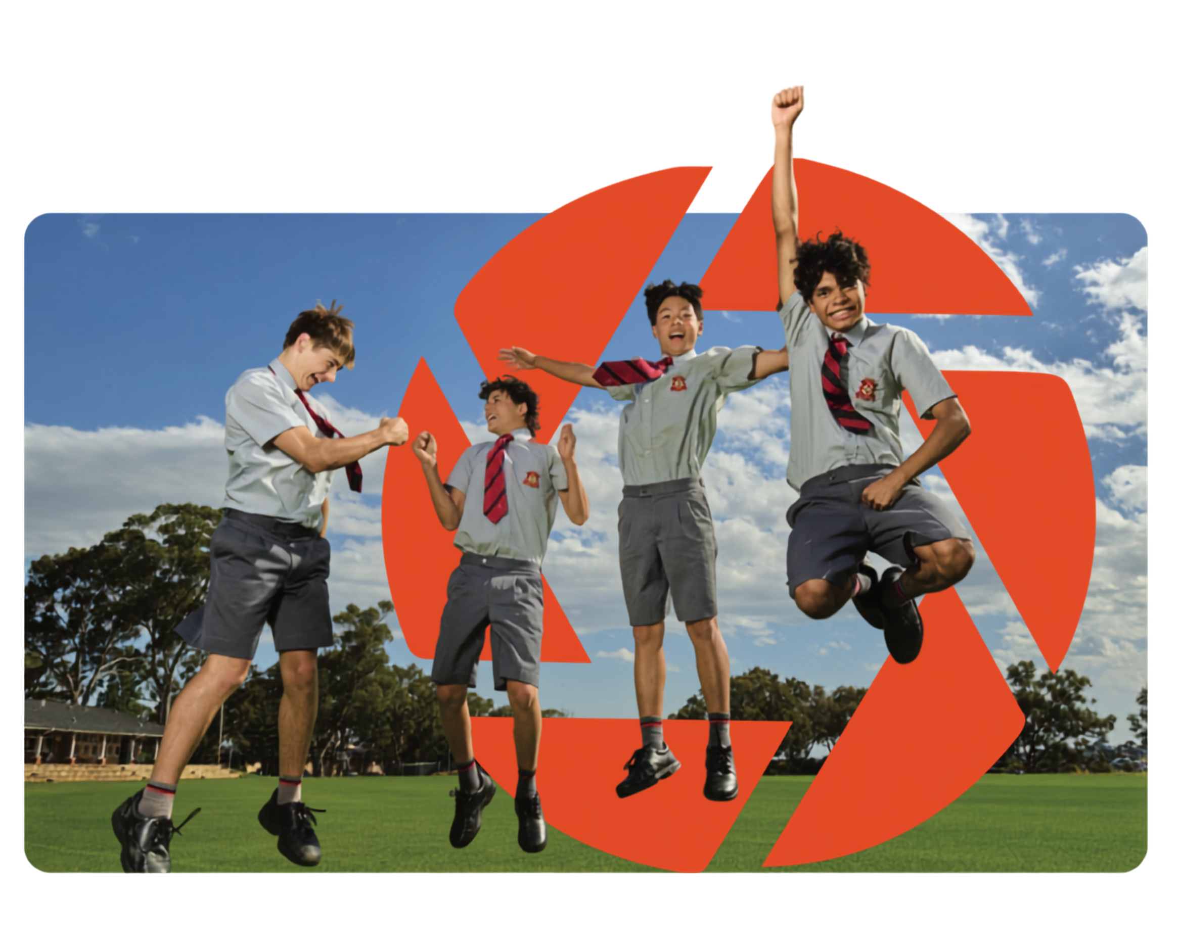 School logo animation detail