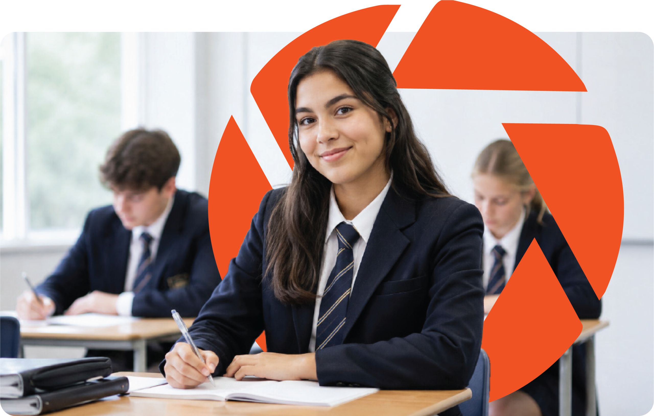 School logo animation detail